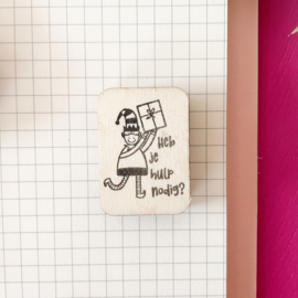 Stempel elf - Heb je hulp nodig?