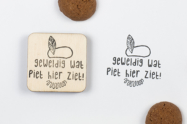 Stempel 'geweldig wat piet hier ziet!'