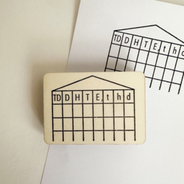 Stempel – plaatswaarde compleet