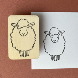 Stempel schaap - lijn