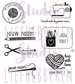 Stempel gepersonaliseerd DIY