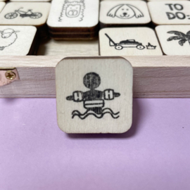 Stempel mini - zwemles