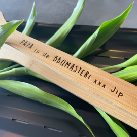 BBQ tang gepersonaliseerd