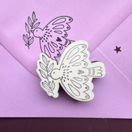 Stempel - adresstempel vogel