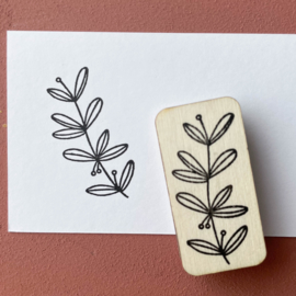 Stempel botanisch takje