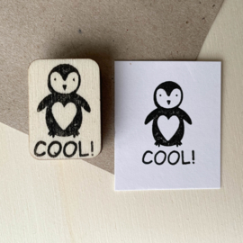 Stempel pinguin - cool!