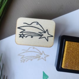 Stempel vallende ster