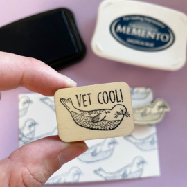 Stempel zeehond - vet cool!