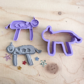 3D stempel en steker naam + illustratie