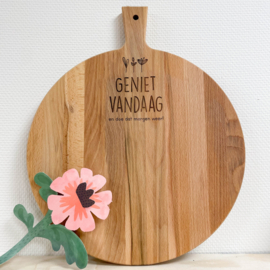 Borrelplank rond gepersonaliseerd