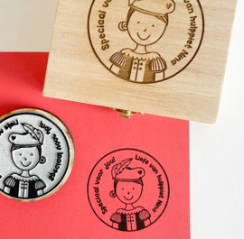 Stempel gepersonaliseerd 'pietje'