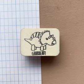 Stempel dino - GRRRREAT!