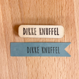 Stempel dikke knuffel