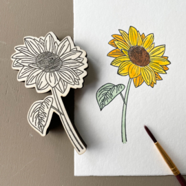 Stempel zonnebloem