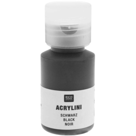 Acrylini verf - zwart