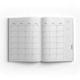 Get your flow  Planner - Large Green Circle