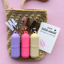 Lippenbalsemhouder met bedels