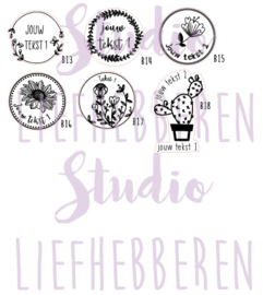 Stempel gepersonaliseerd BOTANISCH