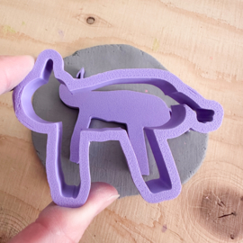 3D stempel en steker naam + illustratie