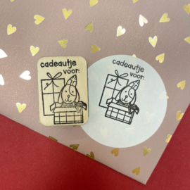 Stempel - cadeautje voor