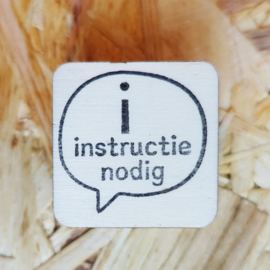 Stempel instructie nodig