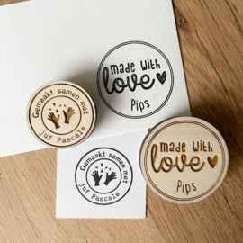 Stempel gepersonaliseerd DIY