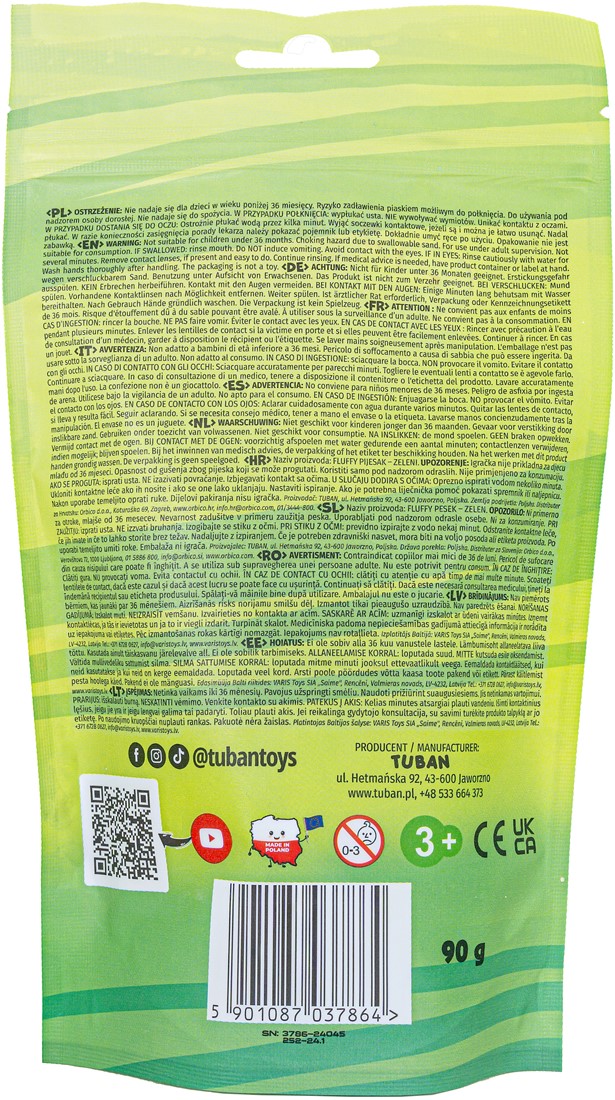 Tuban - Fluffy Sand - Green 90 g