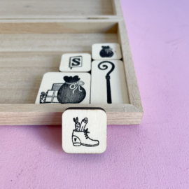 Stempel - schoen zetten