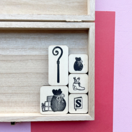 Stempel - staf van Sinterklaas