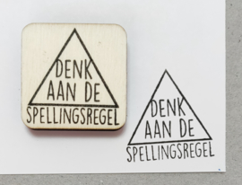 Stempel spellingsregel