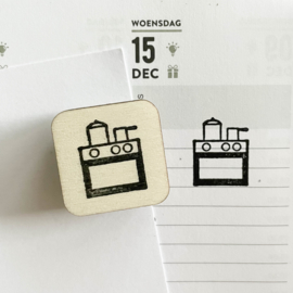 Stempel mini - fornuis (keuken)