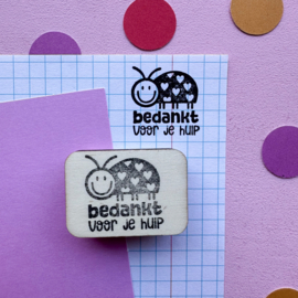 Stempel - bedankt voor jouw hulp