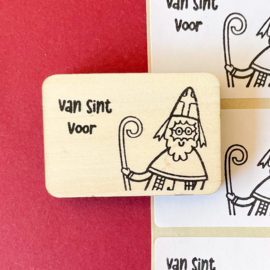 Stempel van sint, voor...