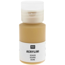 Acrylini verf - oker