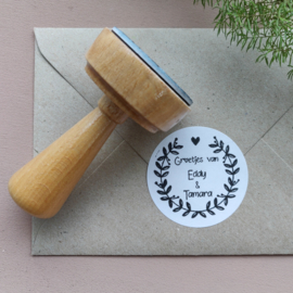 Stempel gepersonaliseerd ADRES/FAMILIE