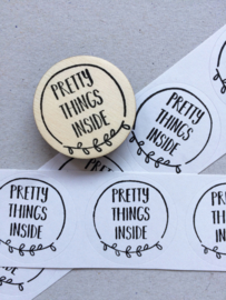 Stempel pretty things inside