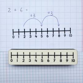Stempel – Getallenlijn 0–10