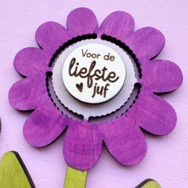Tekenbloem juf/meester