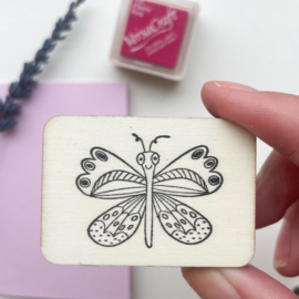 Stempel insect - vlinder