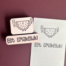 Stempel - Eet smakelijk