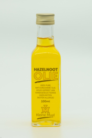 Hazelnootolie 100 ml vierkant flesje