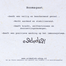 Edelsteen kaart Boomagaat