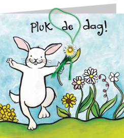 Gelukskaart: Pluk de dag!