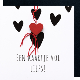 Letters een kaartje vol liefs