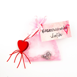 Armband Rozenkwarts-Liefde