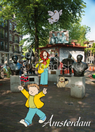 Amsterdam ansichtkaart beeld