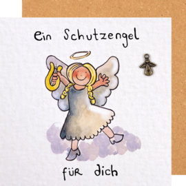 Grußkarte Schutzengel