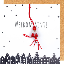 Wenskaart welkom Sint