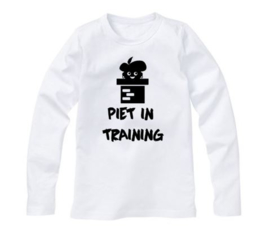 Sinterklaas shirt PIET IN TRAINING