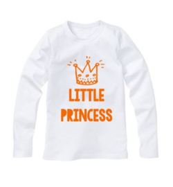 Koningsdag shirt LITTLE PRINCESS